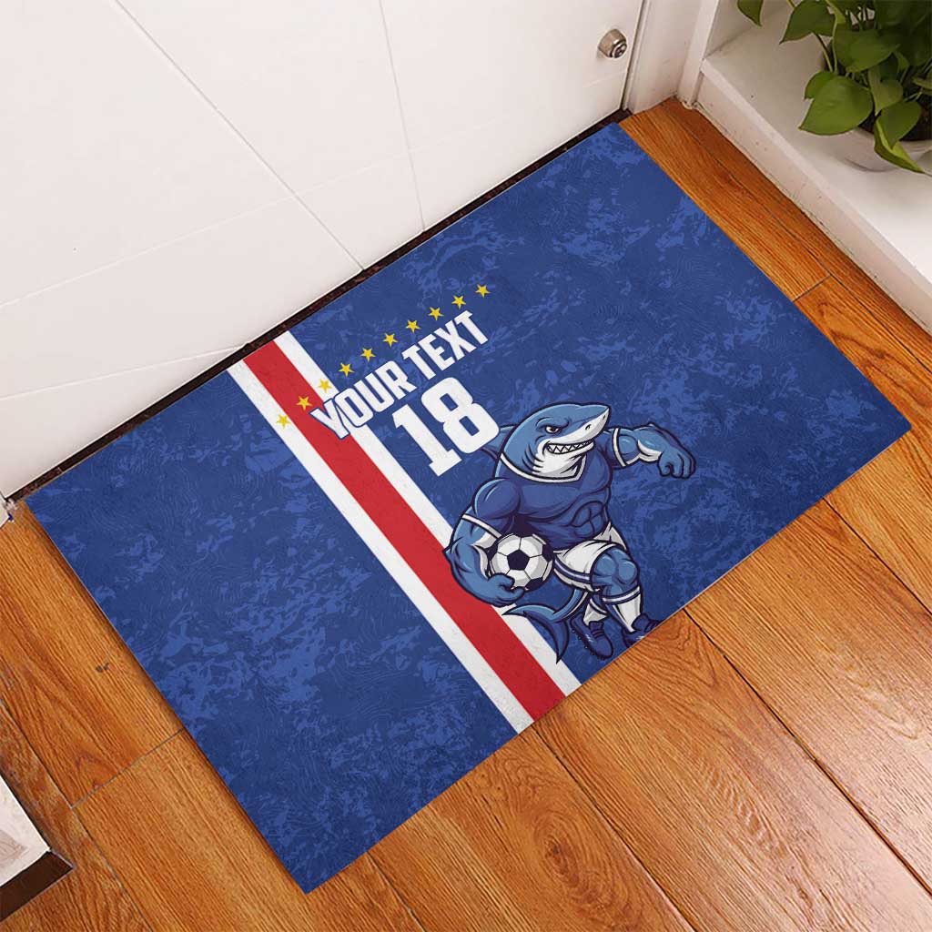 Cape Verde Pride Custom Rubber Doormat The First Voyage Of Champions - African Pride