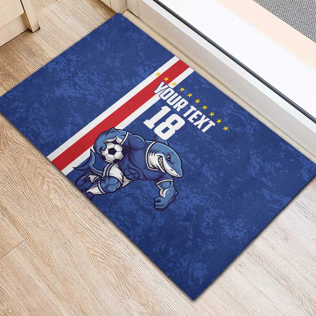 Cape Verde Pride Custom Rubber Doormat The First Voyage Of Champions - African Pride