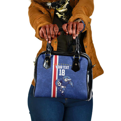 Cape Verde Pride Custom Shoulder Handbag The First Voyage Of Champions - African Pride
