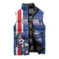 Cape Verde Pride Custom Sleeveless Puffer Jacket The First Voyage Of Champions