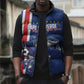 Cape Verde Pride Custom Sleeveless Puffer Jacket The First Voyage Of Champions
