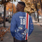 Cape Verde Pride Custom Sweatshirt The First Voyage Of Champions - African Pride