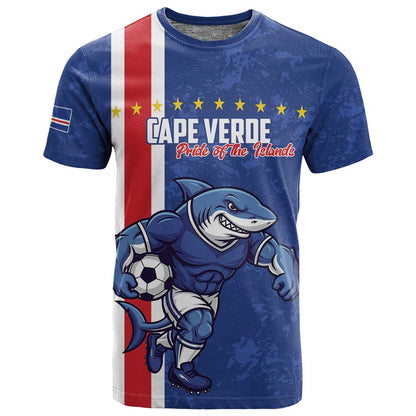Cape Verde Pride Custom T shirt The First Voyage Of Champions - African Pride