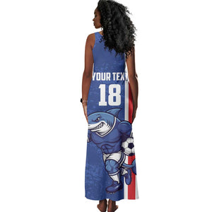 Cape Verde Pride Custom Tank Maxi Dress The First Voyage Of Champions - African Pride