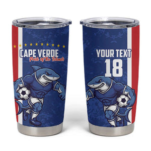 Cape Verde Pride Custom Tumbler Cup The First Voyage Of Champions - African Pride