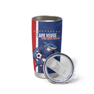 Cape Verde Pride Custom Tumbler Cup The First Voyage Of Champions - African Pride