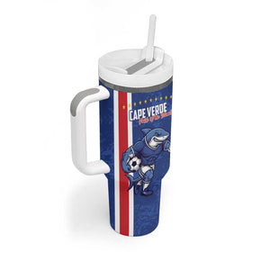 Cape Verde Pride Custom Tumbler With Handle The First Voyage Of Champions - African Pride