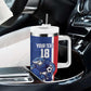 Cape Verde Pride Custom Tumbler With Handle The First Voyage Of Champions - African Pride