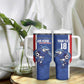 Cape Verde Pride Custom Tumbler With Handle The First Voyage Of Champions - African Pride