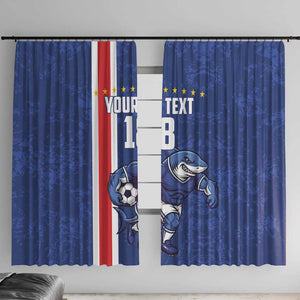 Cape Verde Pride Custom Window Curtain The First Voyage Of Champions - African Pride