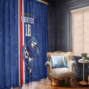 Cape Verde Pride Custom Window Curtain The First Voyage Of Champions - African Pride