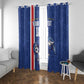 Cape Verde Pride Custom Window Curtain The First Voyage Of Champions - African Pride