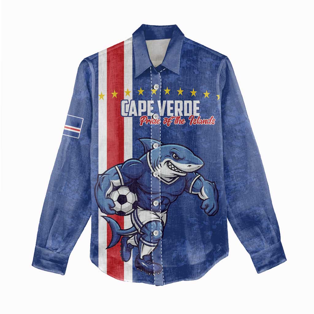 Cape Verde Pride Custom Women Casual Shirt The First Voyage Of Champions - African Pride