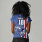 Cape Verde Pride Custom Women V-Neck T-Shirt The First Voyage Of Champions - African Pride