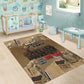 Tuskegee Airmen  Red Tails Tribute Area Rug Black History Air Force - African Pride