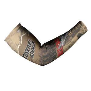 Tuskegee Airmen  Red Tails Tribute Arm Sleeves Black History Air Force
