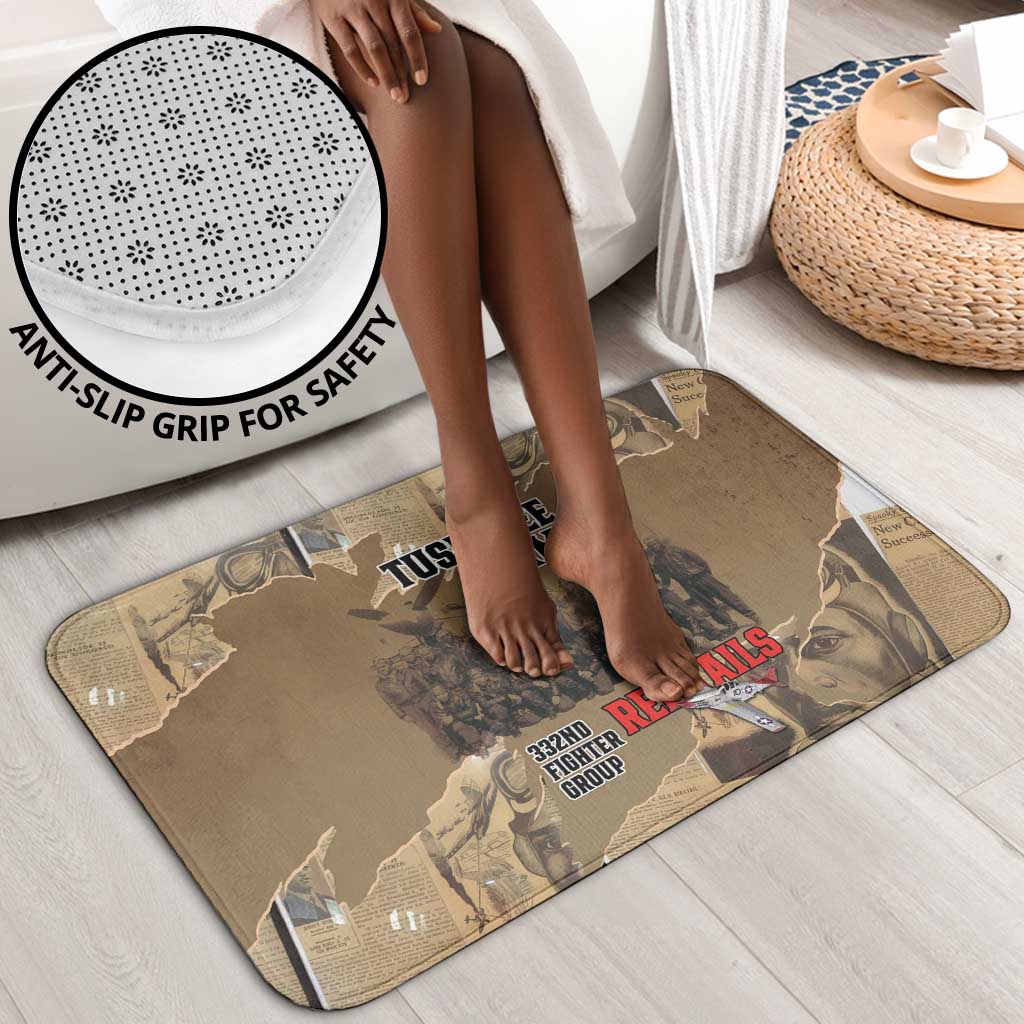 Tuskegee Airmen  Red Tails Tribute Bathroom Set Black History Air Force