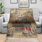 Tuskegee Airmen  Red Tails Tribute Blanket Black History Air Force - African Pride