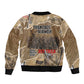 Tuskegee Airmen  Red Tails Tribute Bomber Jacket Black History Air Force - African Pride