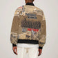 Tuskegee Airmen  Red Tails Tribute Bomber Jacket Black History Air Force - African Pride