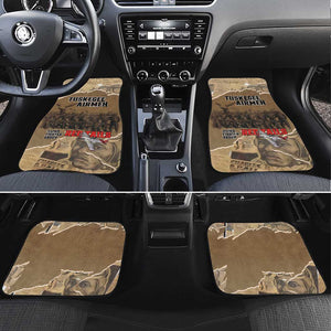 Tuskegee Airmen  Red Tails Tribute Car Mats Black History Air Force - African Pride