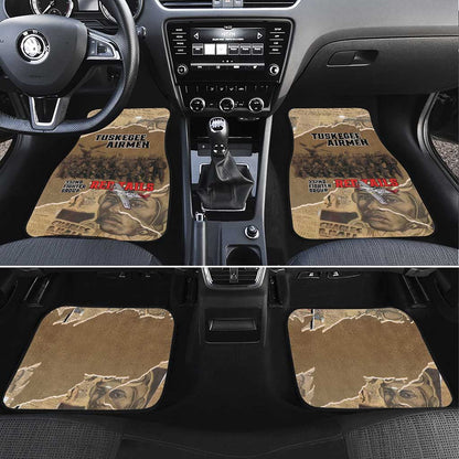 Tuskegee Airmen  Red Tails Tribute Car Mats Black History Air Force - African Pride