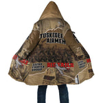 Tuskegee Airmen  Red Tails Tribute Cloak Black History Air Force