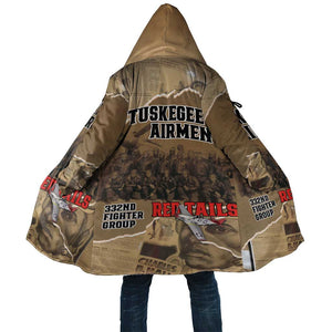 Tuskegee Airmen  Red Tails Tribute Cloak Black History Air Force
