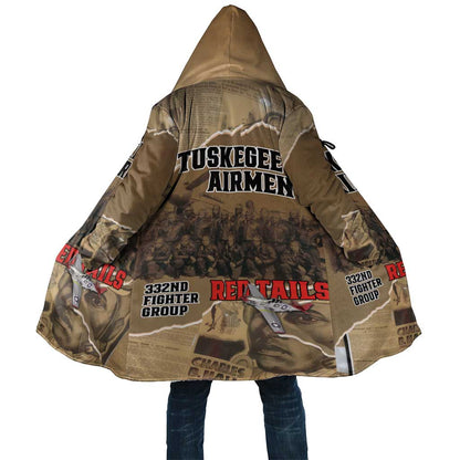Tuskegee Airmen  Red Tails Tribute Cloak Black History Air Force