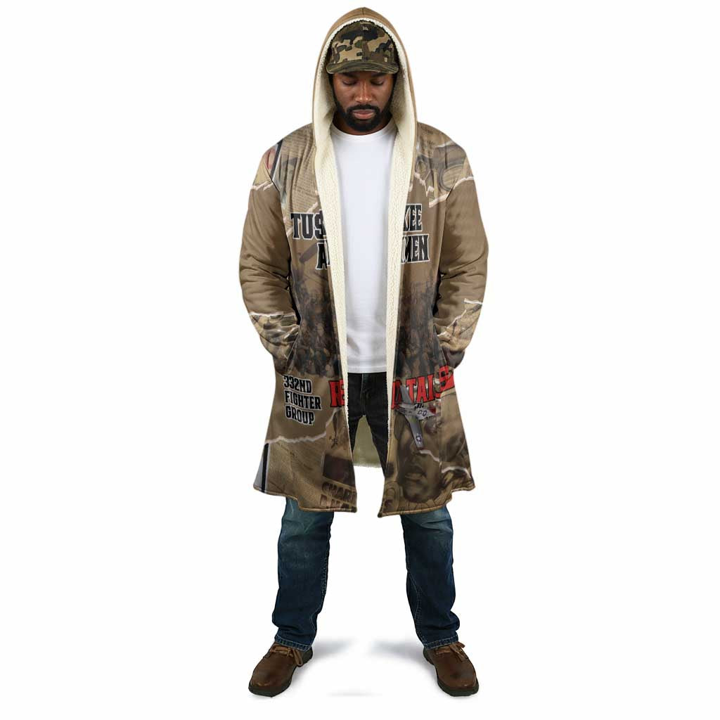 Tuskegee Airmen  Red Tails Tribute Cloak Black History Air Force