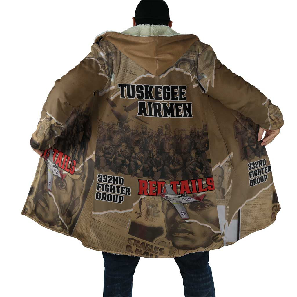 Tuskegee Airmen  Red Tails Tribute Cloak Black History Air Force