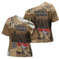 Tuskegee Airmen  Red Tails Tribute Cross Shoulder Shirt Black History Air Force