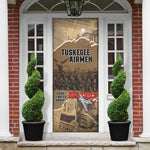 Tuskegee Airmen  Red Tails Tribute Door Cover Black History Air Force