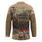 Tuskegee Airmen  Red Tails Tribute Hockey Jersey Black History Air Force
