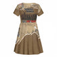 Tuskegee Airmen  Red Tails Tribute Kid Short Sleeve Dress Black History Air Force - African Pride