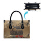 Tuskegee Airmen  Red Tails Tribute Leather Bag Black History Air Force