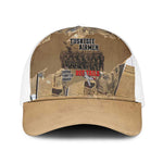 Tuskegee Airmen  Red Tails Tribute Mesh Trucker Cap Black History Air Force - African Pride
