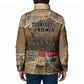 Tuskegee Airmen  Red Tails Tribute Padded Jacket Black History Air Force