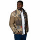 Tuskegee Airmen  Red Tails Tribute Padded Jacket Black History Air Force