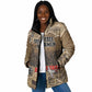 Tuskegee Airmen  Red Tails Tribute Padded Jacket Black History Air Force