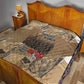 Tuskegee Airmen  Red Tails Tribute Quilt Black History Air Force - African Pride
