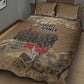 Tuskegee Airmen  Red Tails Tribute Quilt Bed Set Black History Air Force - African Pride
