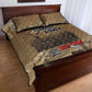 Tuskegee Airmen  Red Tails Tribute Quilt Bed Set Black History Air Force - African Pride