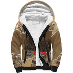 Tuskegee Airmen  Red Tails Tribute Sherpa Hoodie Black History Air Force - African Pride