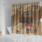 Tuskegee Airmen  Red Tails Tribute Shower Curtain Black History Air Force - African Pride