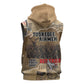 Tuskegee Airmen  Red Tails Tribute Sleeveless Hoodie Black History Air Force - African Pride