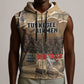 Tuskegee Airmen  Red Tails Tribute Sleeveless Zip Hoodie Black History Air Force - African Pride