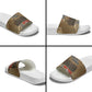 Tuskegee Airmen  Red Tails Tribute Slide Sandals Black History Air Force