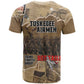 Tuskegee Airmen  Red Tails Tribute T shirt Black History Air Force - African Pride
