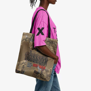 Tuskegee Airmen  Red Tails Tribute Tote Bag Black History Air Force